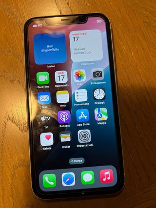 iPhone XR 64GB Bianco senza scatola batteria 77%