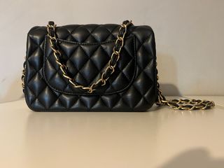 Bolso Negro Piel Chanel Inspiración