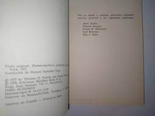 EL HOMBRE MAQUINA RELATOS DE CIBORGS SUPER FICCIÓN