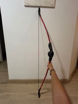 Arco con diana y flechas de ventosa