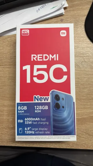 Xiaomi Redmi 15C 128GB Azul