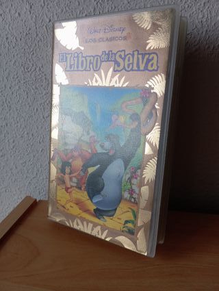 VHS Nº 7 EL LIBRO DE LA SELVA. WALT DISNEY.