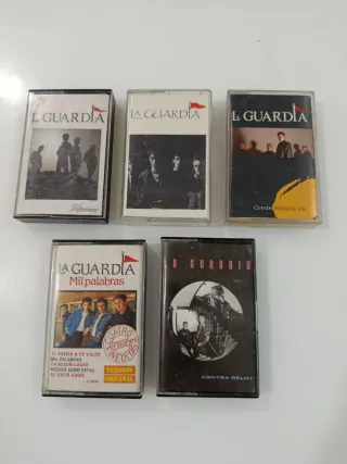 5 LA GUARDIA Cintas Cassettes ELIGE