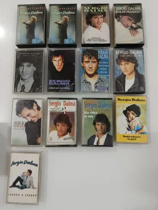 13 SERGIO DALMA Cintas Cassettes ELIGE