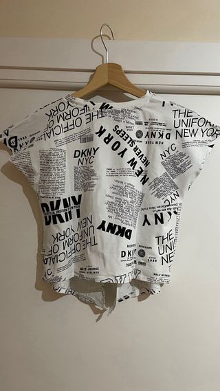 Camiseta DKNY Niña Talla XS 12 años