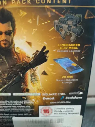 Deus Ex: Human Revolution Limited Edition Xbox 360