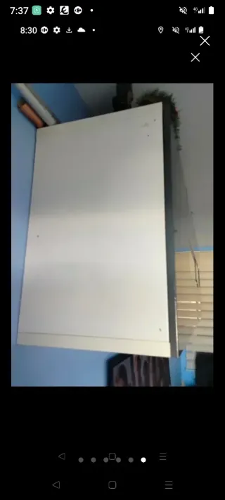 Mueble comedor madera y cristal