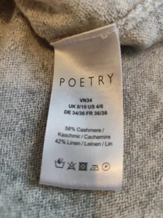 Chaleco Cachemire Poetry nuevo TM