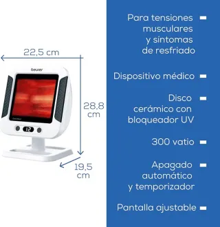 Beurer IL 60 Calentador Infrarrojo Cerámico