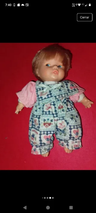 Muñeco bebé de Bestoy. 1998