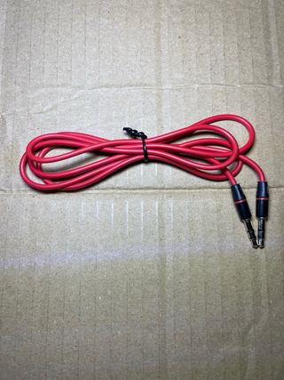 Cable Auxiliar Rojo 3.5mm nuevo