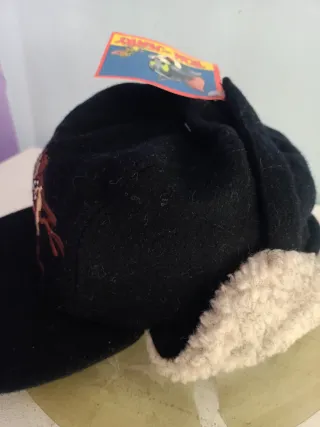Gorra infantil de lana TAZ con orejeras borrego