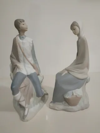 Figuras Nao Lladró Porcelana