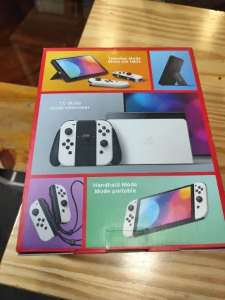 Caja Nintendo Switch OLED Completa