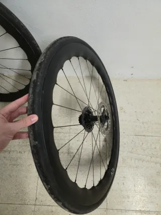 Ruedas de Carbono AR 50 mm