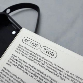 APPLE TV 4K 32GB NEGRO CON FUNDA MODELO A2169