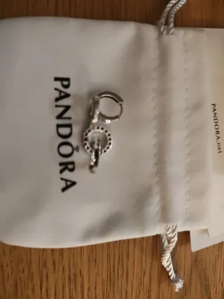 Pendientes Aro Doble Brillantes Pandora