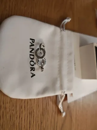 Pendientes Aro Doble Brillantes Pandora