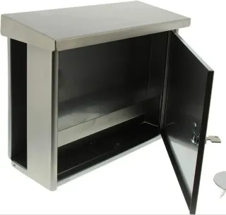 Buzón Inox Portaperiódicos BURG WÄCHTER Nuevo