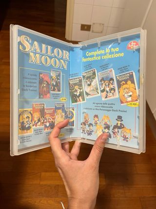 VHS Sailor Moon e Sailor Venus - Bim Bum Bam