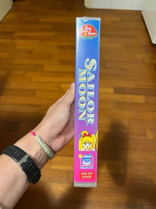 VHS Sailor Moon e Sailor Venus - Bim Bum Bam