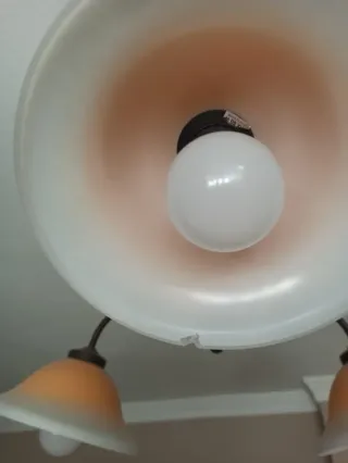 2 Lámparas de techo colgante