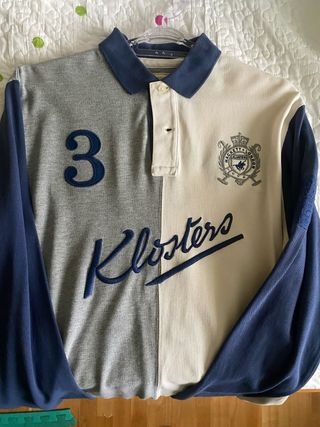 Polo Hackett manga larga Talla M