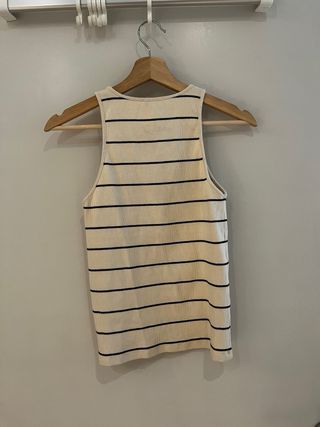 Camiseta sin mangas Massimo Dutti rayas