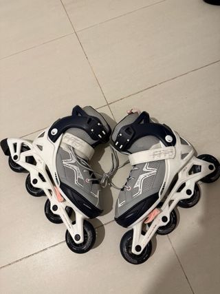 Patines en línea Oxelo grises y azules