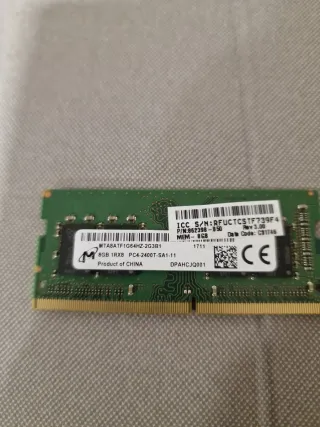 Memoria RAM DDR4 SODIMM 8GB Micron