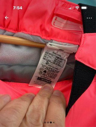 Ropa de esquí para 12-14 años