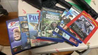 Lote Juegos PS2: Ghost Recon, SmackDown, etc.
