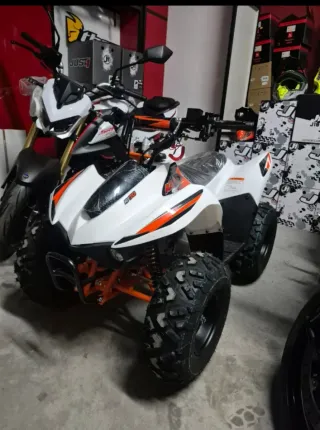 Quad Kayo 70 4T Blanco Naranja