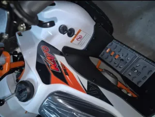 Quad Kayo 70 4T Blanco Naranja