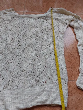 Suéter calado Cache Cache 100% algodón