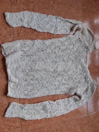 Suéter calado Cache Cache 100% algodón