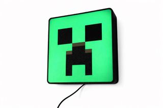 Lámpara Creeper Minecraft