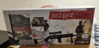Sniper Elite Wii + Rifle Bigben