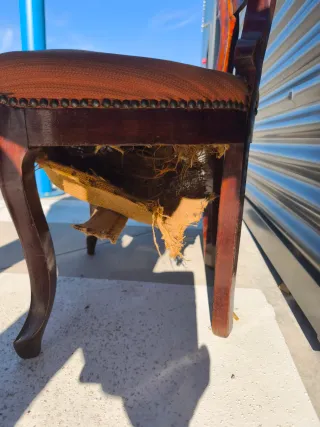 Silla Balloon Back Siglo XIX para restaurar