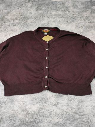 Chaqueta Cárdigan Corta Crop Harley Davidson vinta