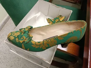 Falda Fallera con Zapatos