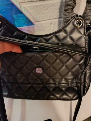 Borsa donna Roberto Cavalli nera trapuntata