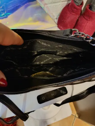 Borsa donna Roberto Cavalli nera trapuntata