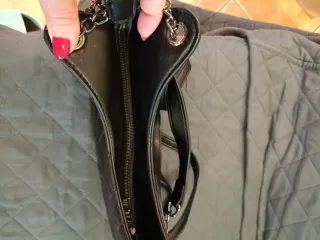 Borsa donna Roberto Cavalli nera trapuntata