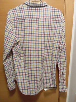 Camisa cuadros lino Álvaro Moreno Talla 41