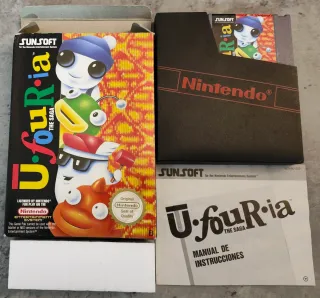 Ufouria: The Saga Completo Nintendo NES PAL B ESP