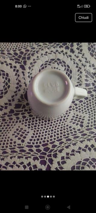 Tazzine caffè DEORSOLA da collezione