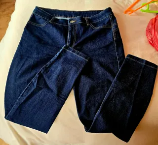 Pantalón vaquero Calcedonia azul