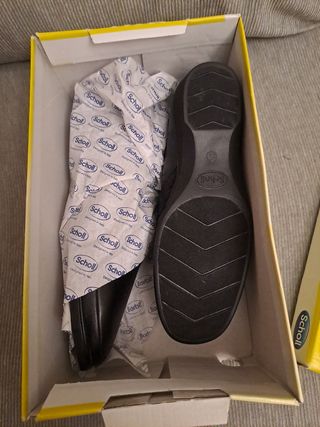 Zapatos Scholl Talla 39 Negros