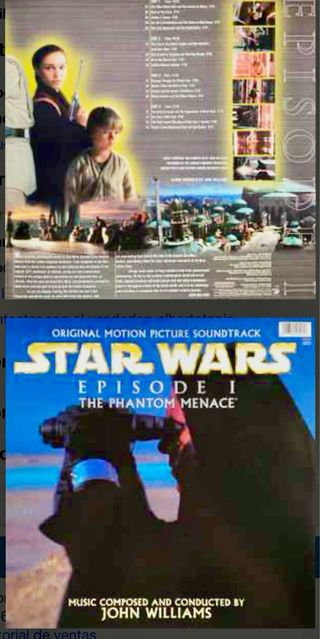 Vinilo Star Wars Episodio I: La Amenaza Fantasma
